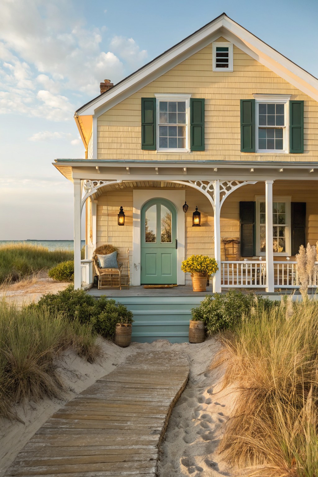 Warm Yellow Siding