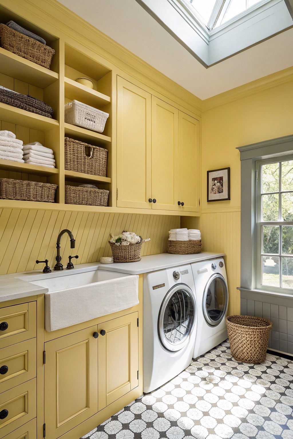 Soft Yellow Cabinetry