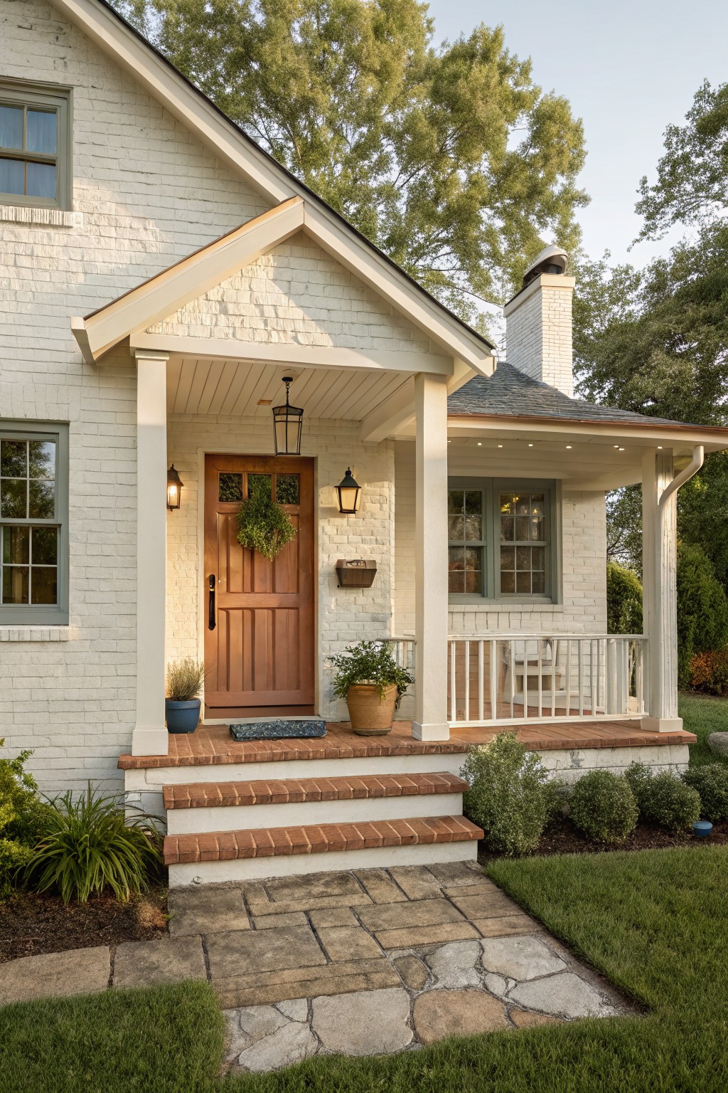 Crisp White Brick