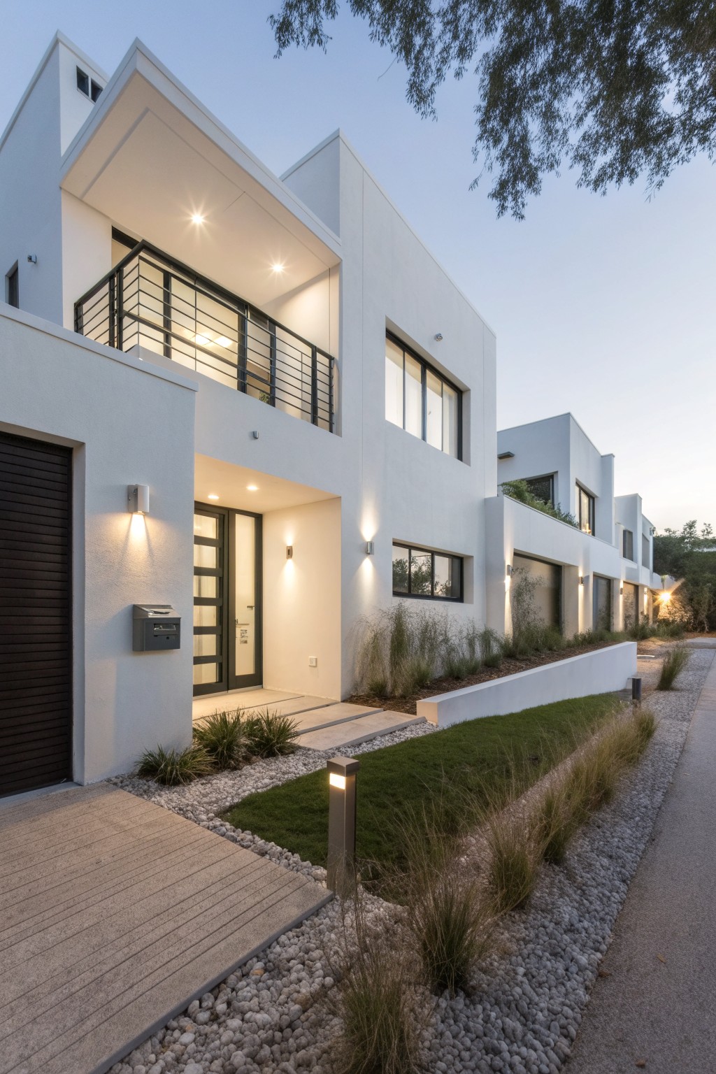 Crisp White Siding