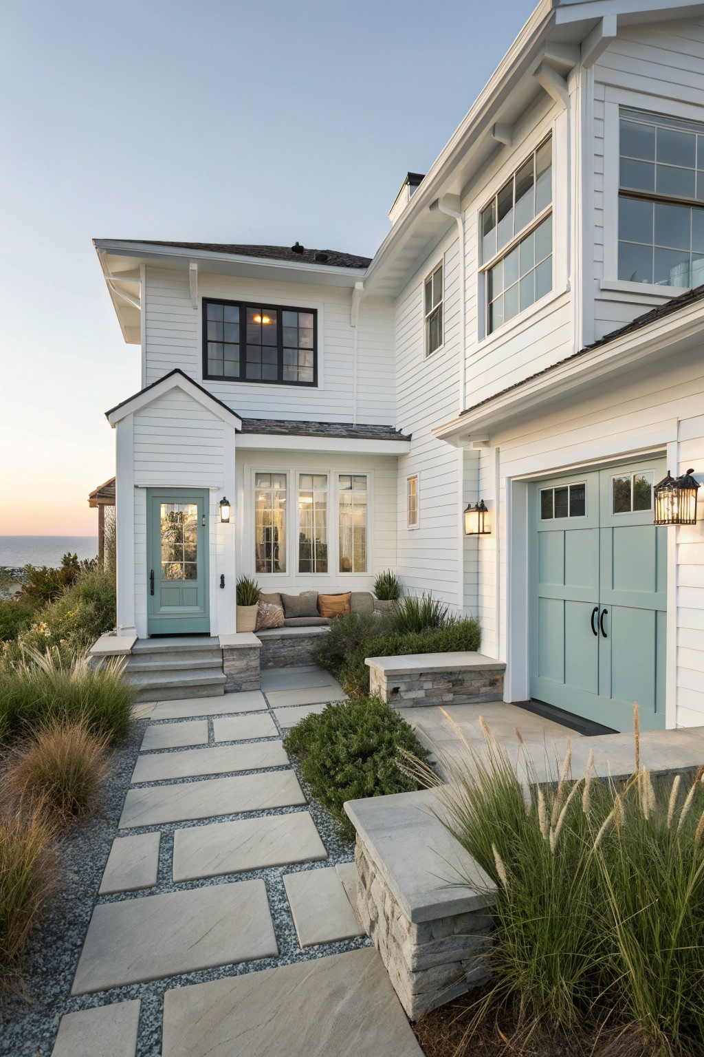 Crisp White Siding