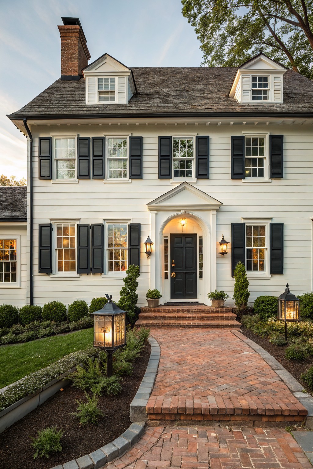 Crisp White Siding