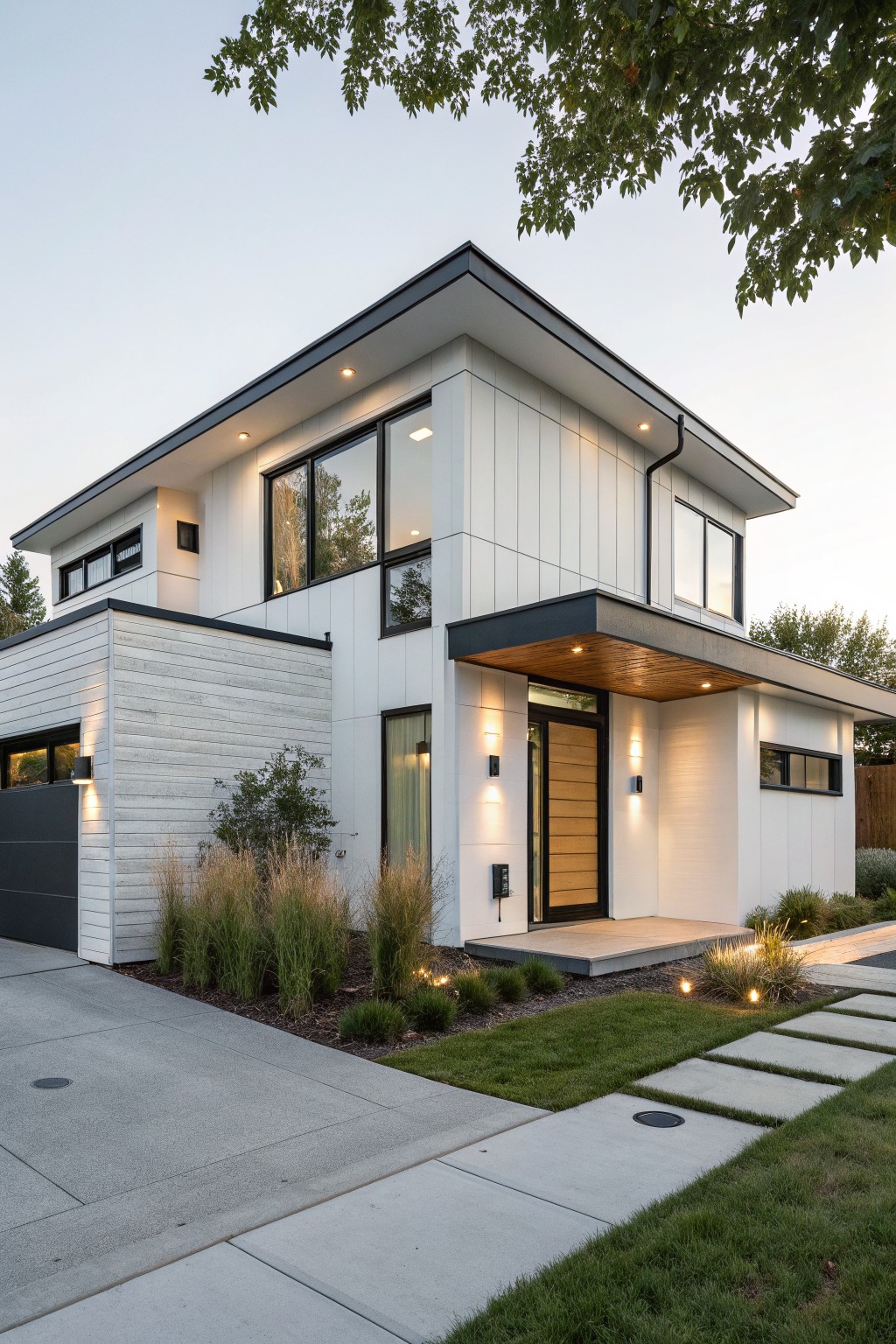 Crisp White Siding