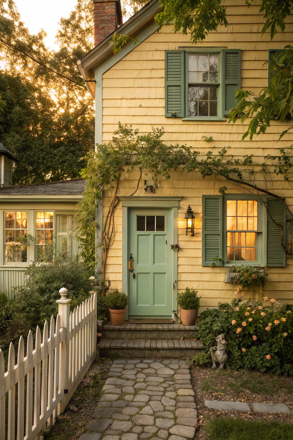 Soft Yellow Siding