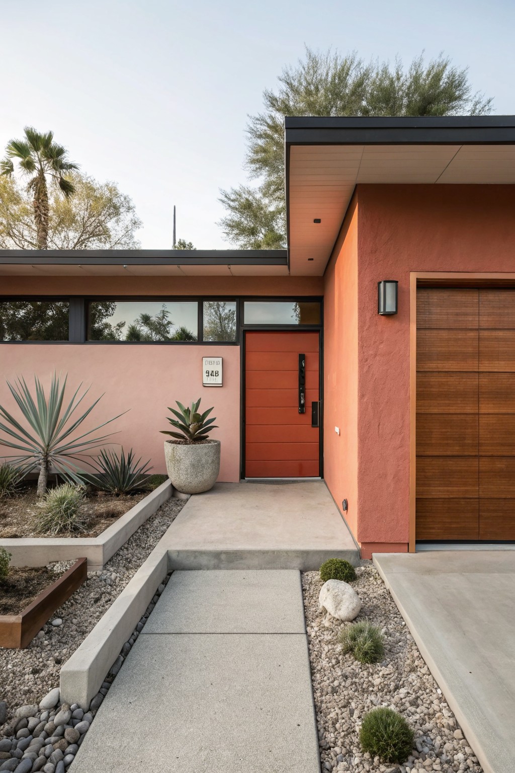 Warm Terracotta Siding