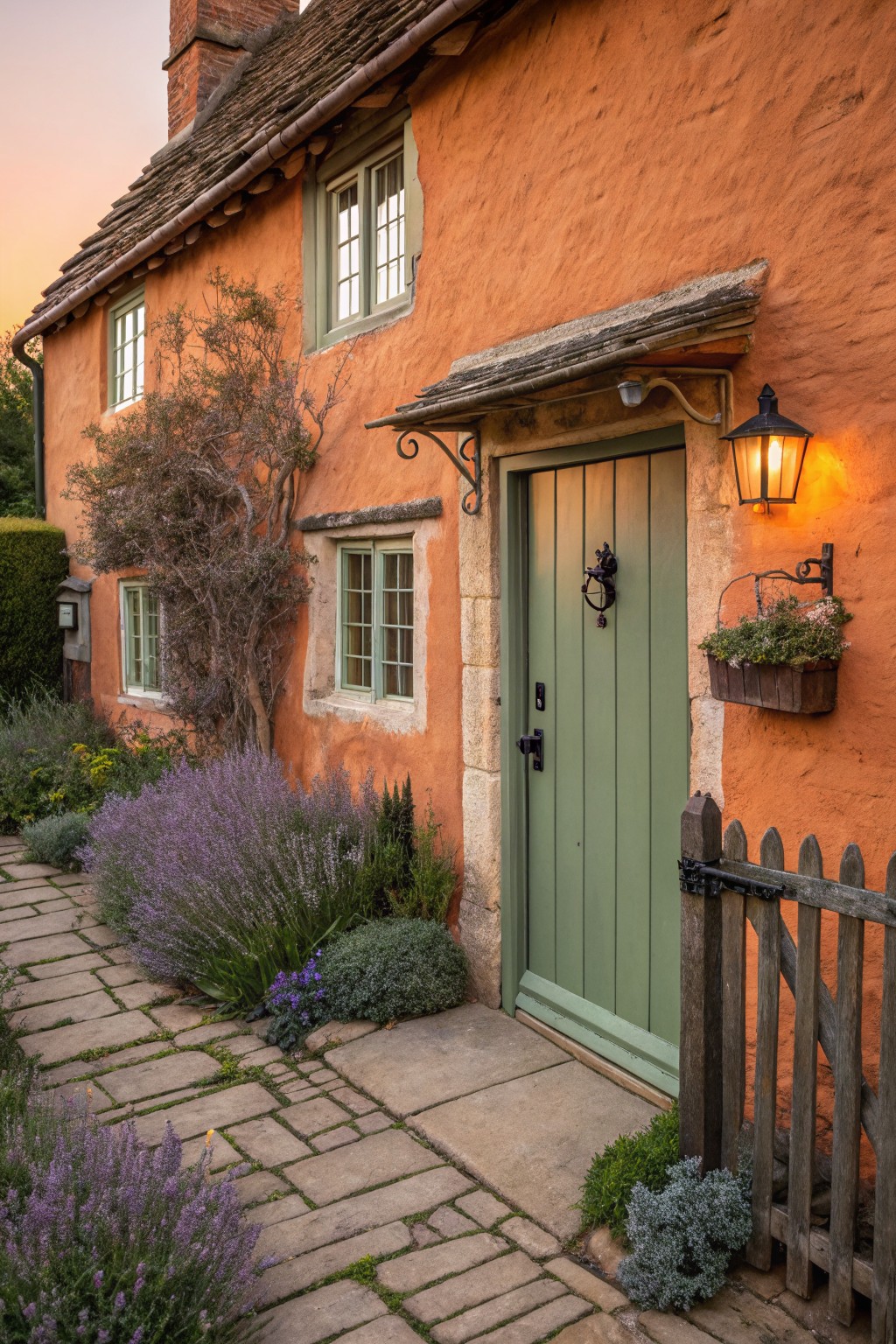 Warm Terracotta Walls