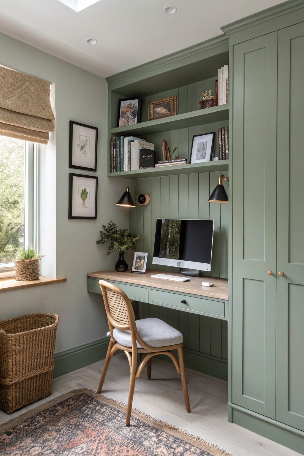 Soft Sage Green Walls