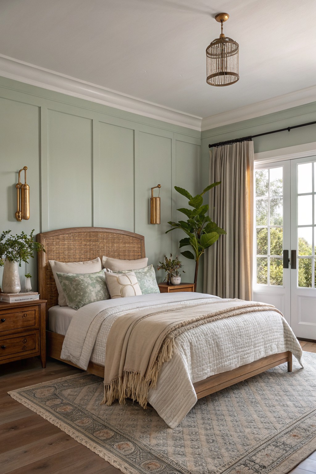 Soft Sage Green Walls