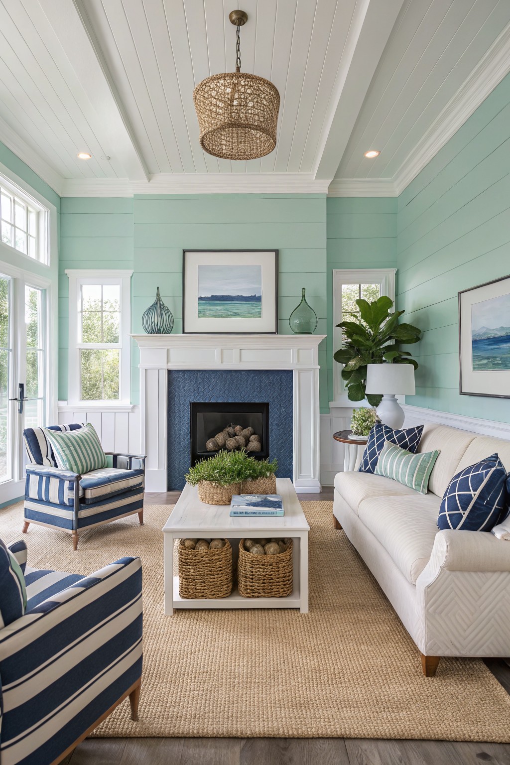Soft Mint Green Walls