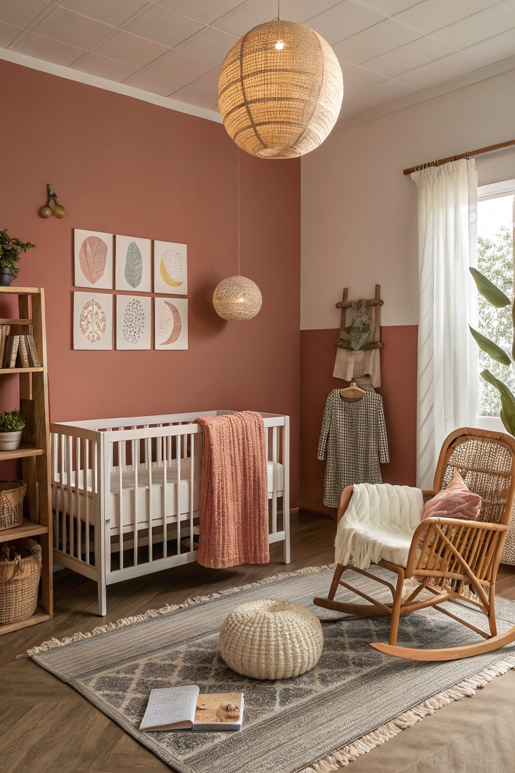 Warm Terracotta Walls