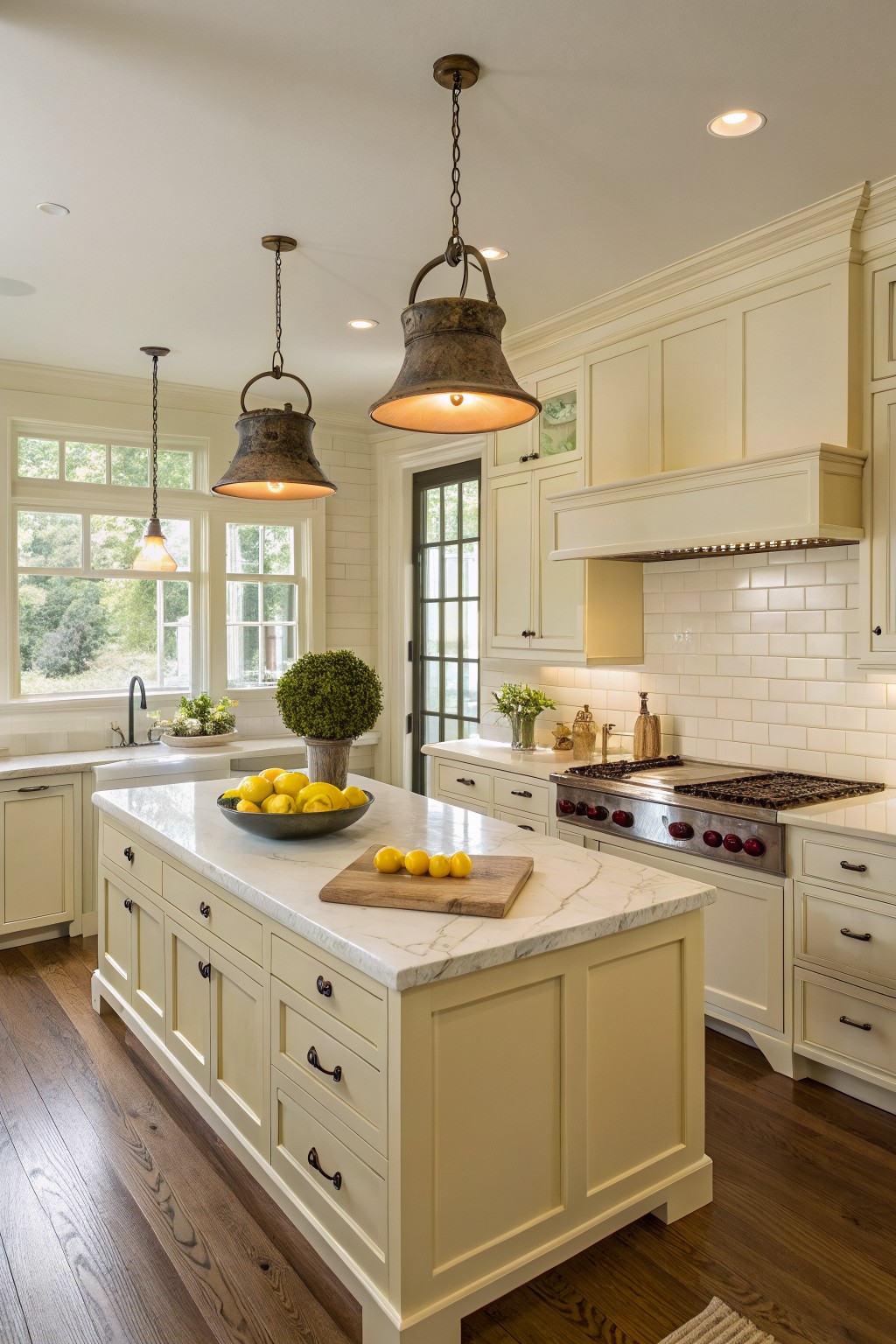 Creamy Off-White Cabinets