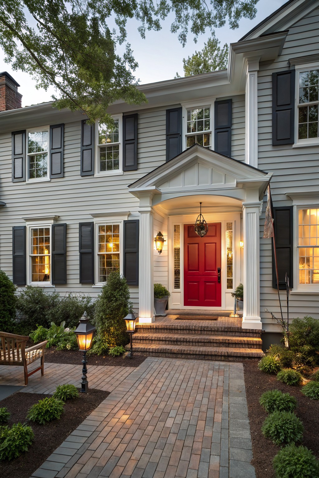 Soft Gray Siding