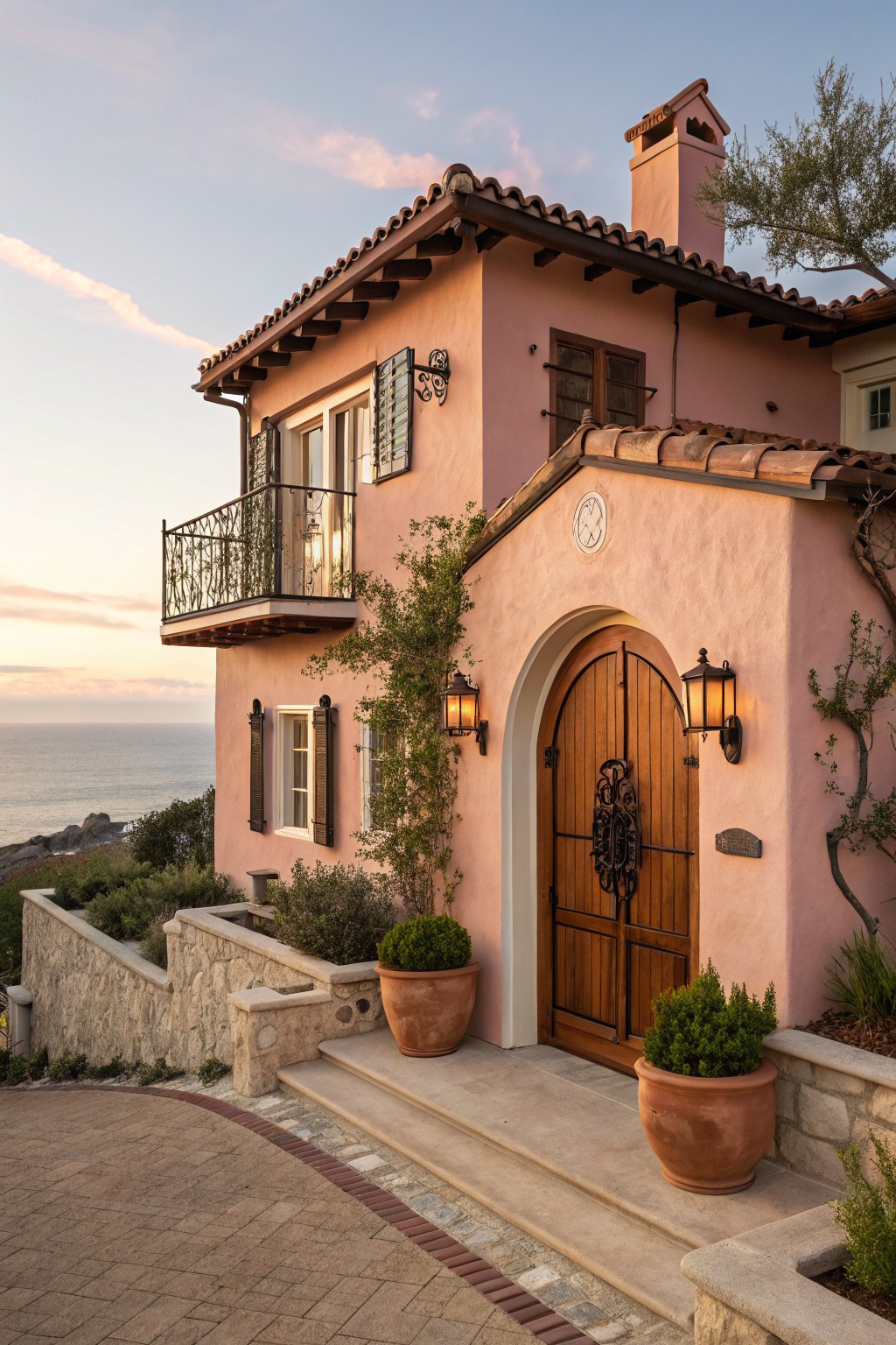Soft Pink Stucco