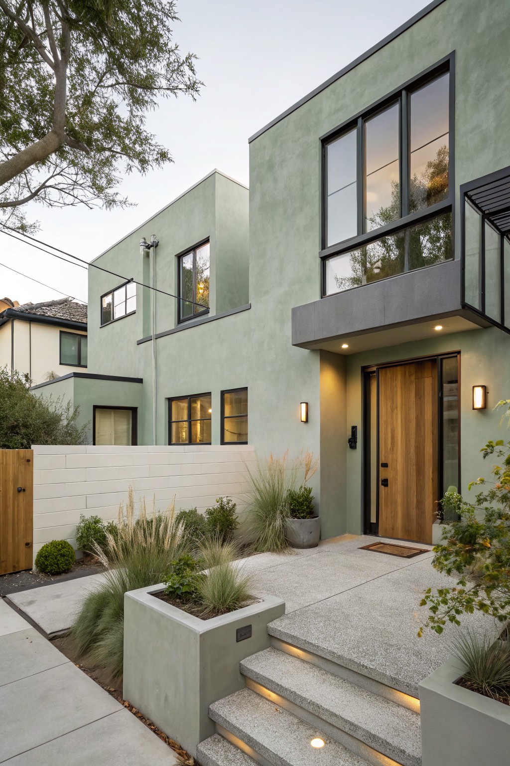 Soft Sage Green Siding