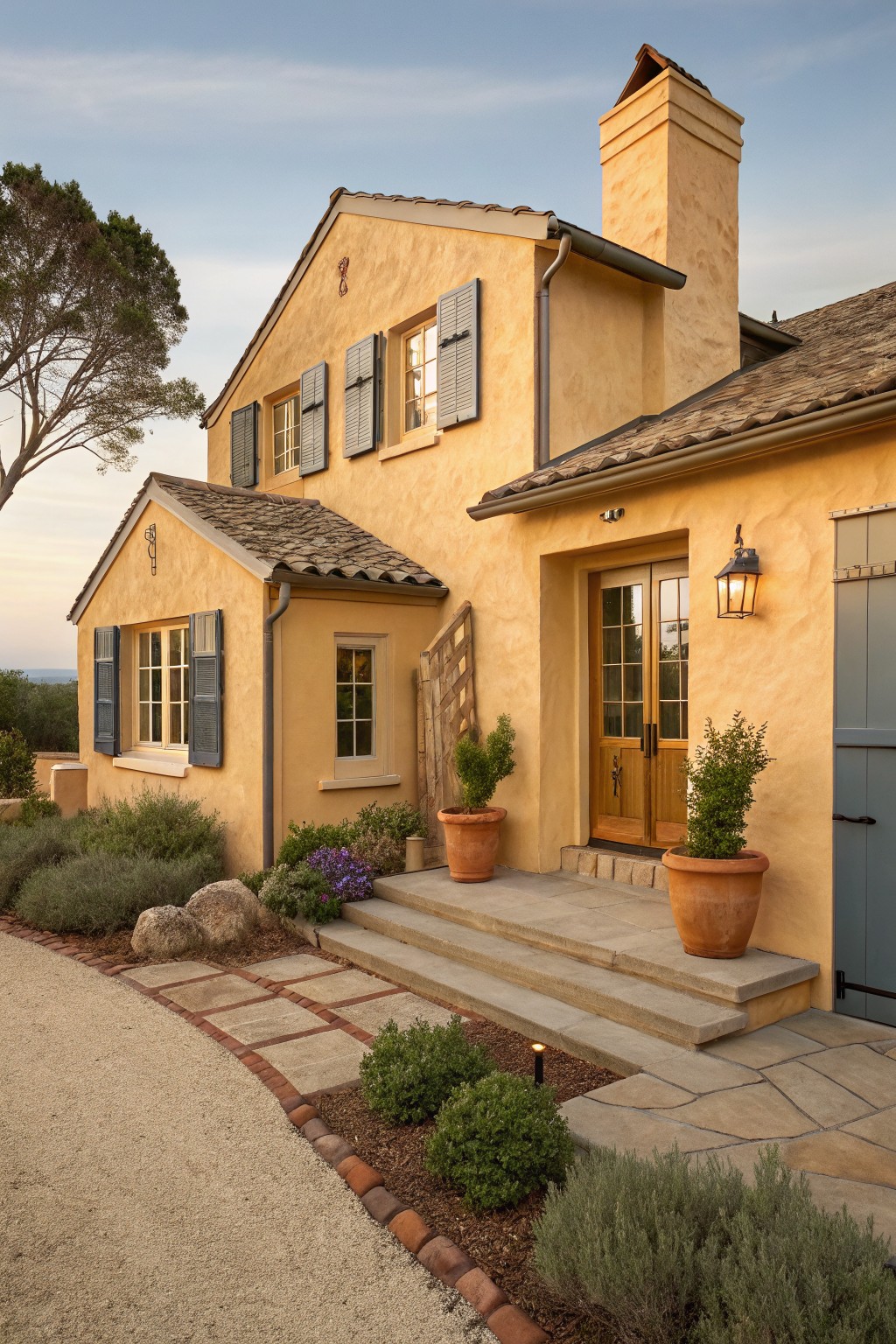 Warm Sandy Beige Siding
