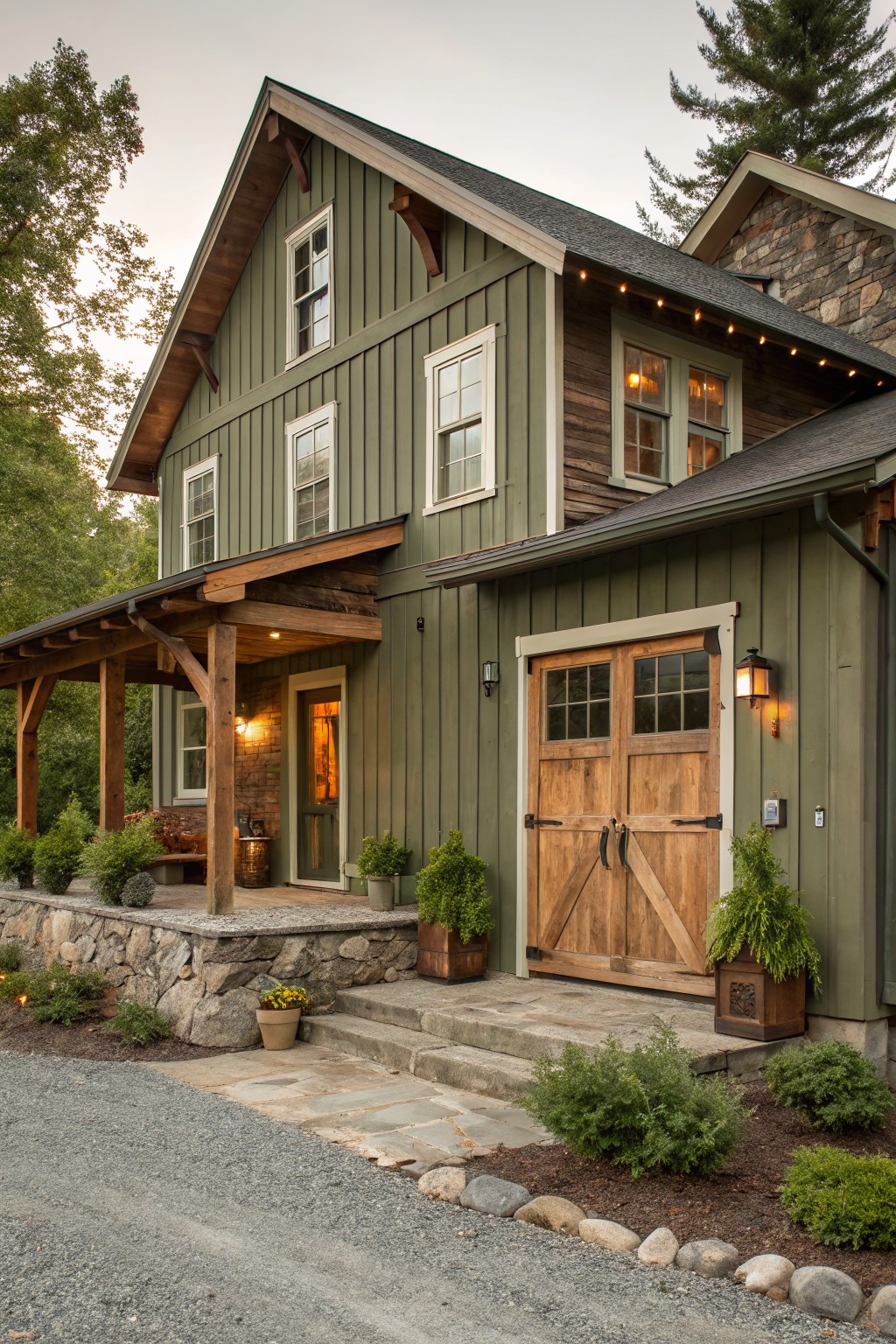 Soft Sage Green Siding