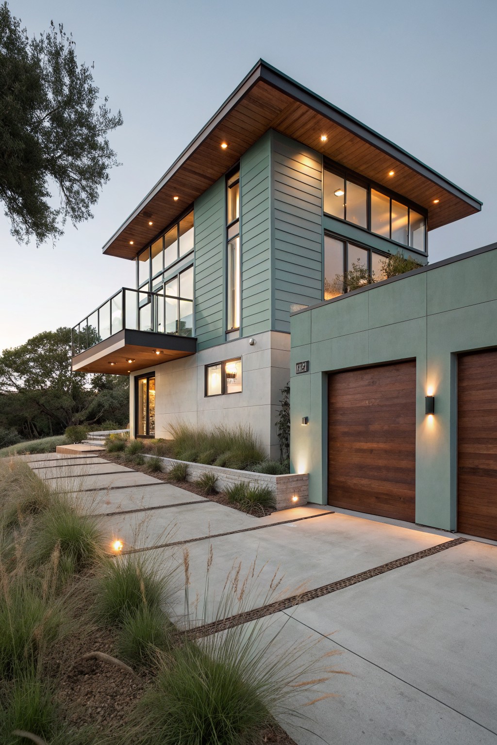 Soft Sage Green Siding