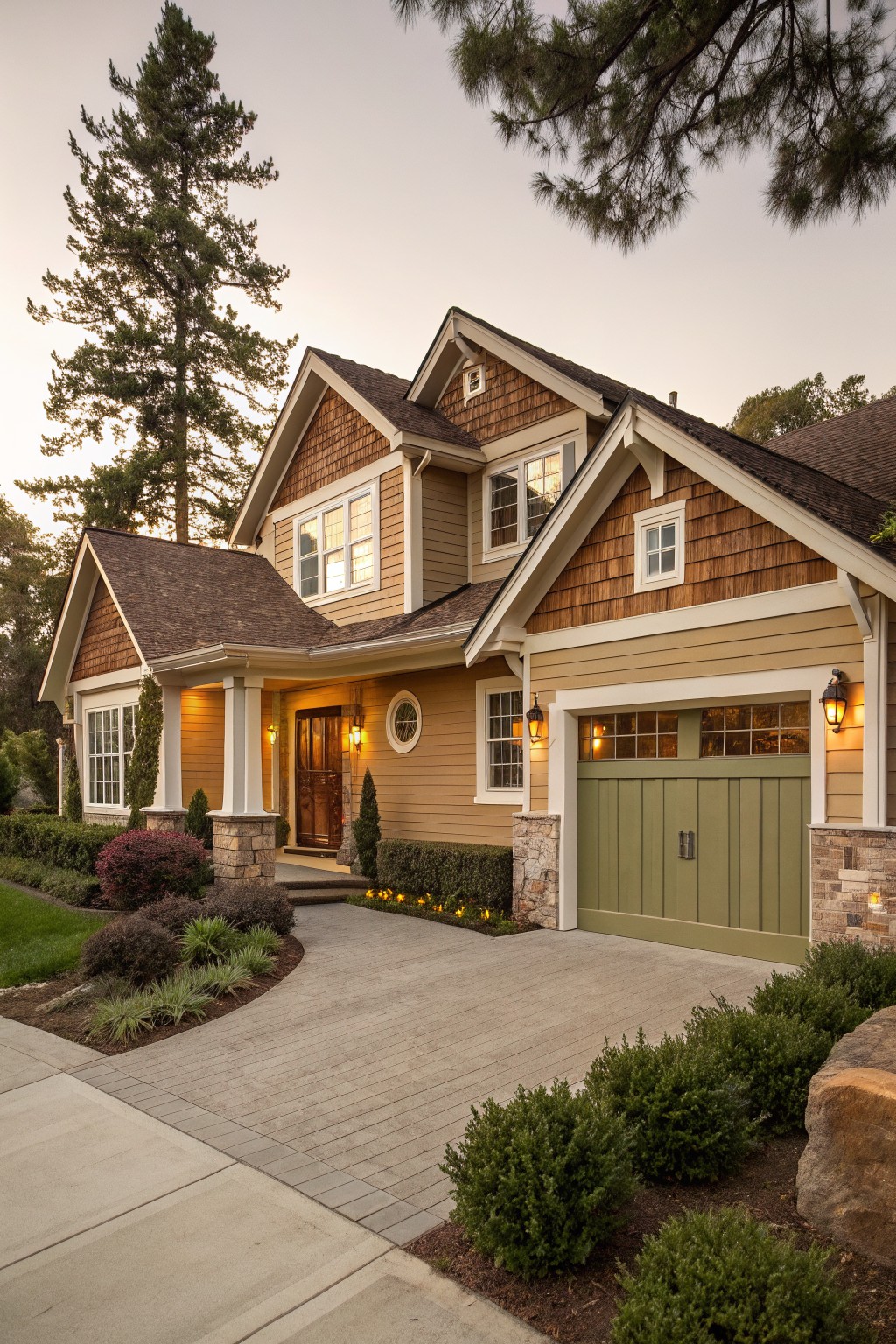 Warm Beige Siding