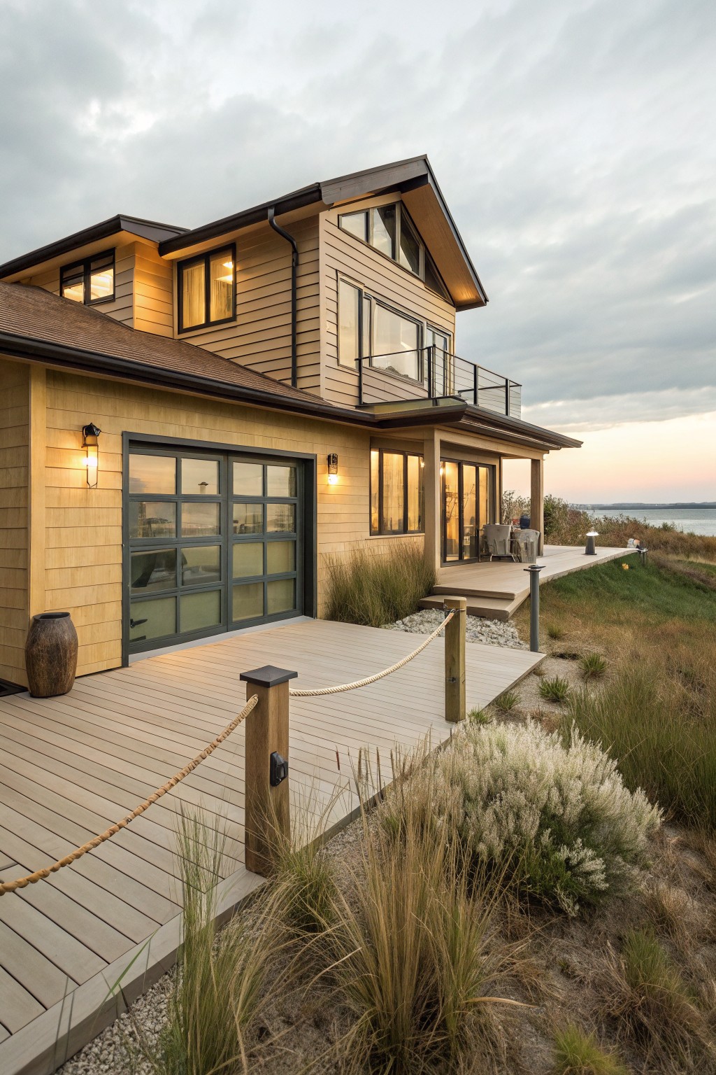 Warm Beige Siding